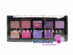 9 x NYX Professional Makeup Mystic Petals Shadow Palette - MIDNIGHT ORCHID